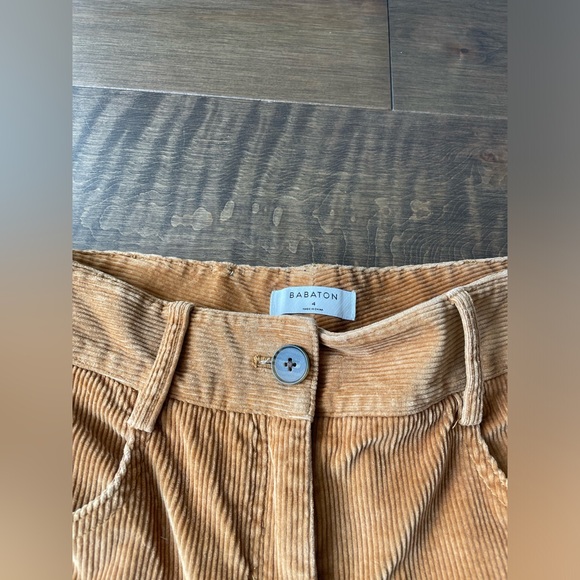 Babaton brown Joey corduroy pants size 4 - Picture 5 of 9